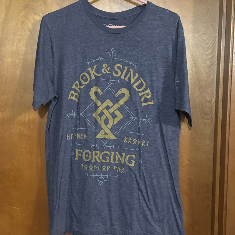 God of War Brok and Sindri Forge Tshirt